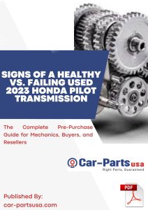 Thumbnail Signs of a Healthy vs. Failing Used 2023 Honda Pilot Transmission